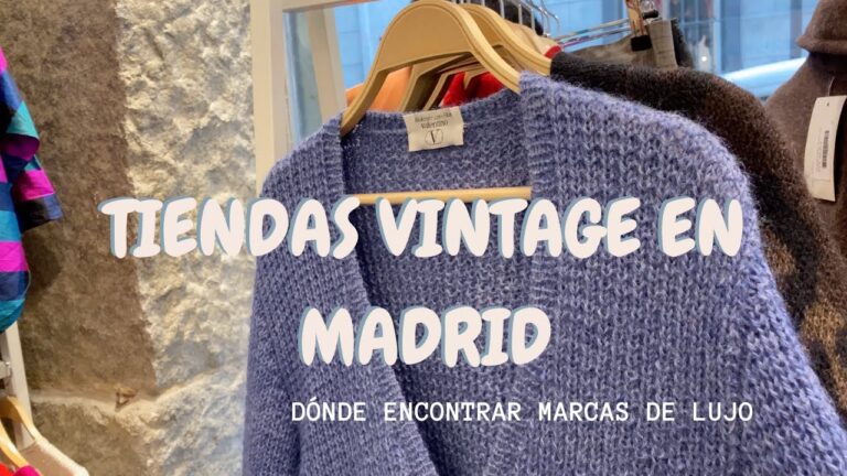 Guía para Encontrar Ropa Vintage en Pinto